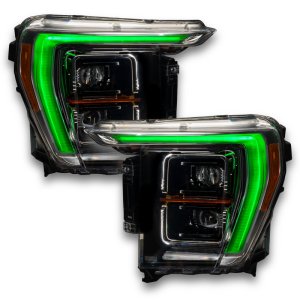 Ford F-150 Headlight DRL Upgrade Kit - ORACLE Lighting - ColorSHIFT with BC1 Controller - RGB+W - `21-`22